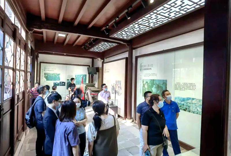 華都股份第二黨支部、浙經(jīng)所黨支部聯(lián)合開展黨建共建活動